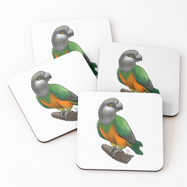Item preview, Senegal Parrot - Orange Belly designed and sold by Jennifer Stolzer.