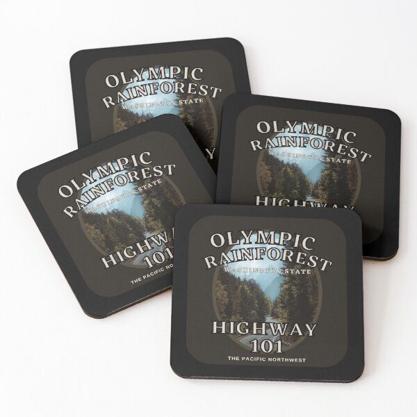 Item preview, Olympic Rainforest Highway 101 Washington State designed and sold by Kona Linda.