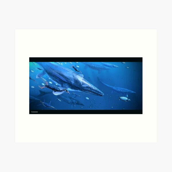 Mosasaurs Art Print