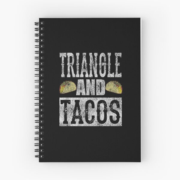 Item preview, Triangle and Tacos Funny Taco Distressed designed and sold by Tee Kaboom!.