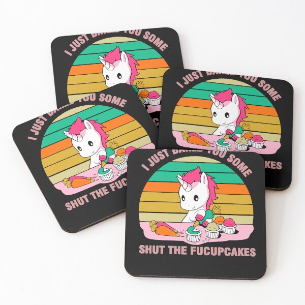 Item preview, I-Just-Baked-You-Some-Shut-The-Fucupcakes-Cute-Unicorn-Shirt designed and sold by BuddeQuartz.