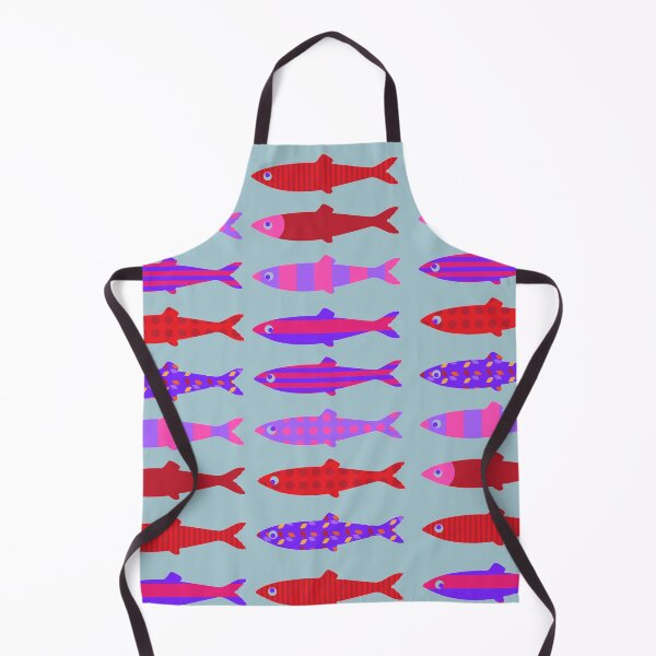 Item preview, Colorful fish school pattern designed and sold by Anna Lemos.