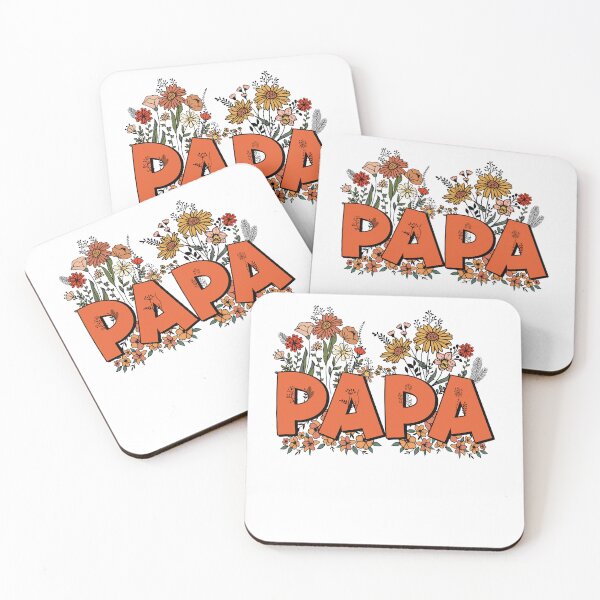Item preview, Floral Warm Tones PaPa Father's Day designed and sold by andieartco.