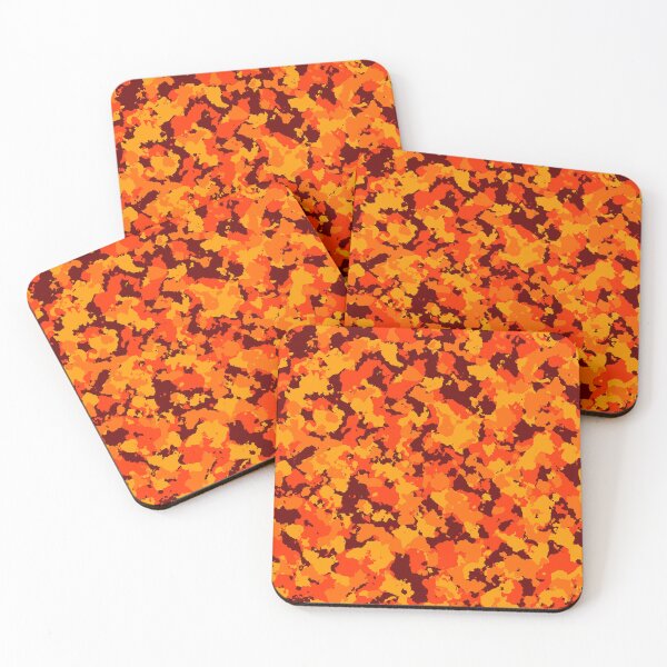 Item preview, Yellow Orange Camouflage  designed and sold by Tshirtstory.