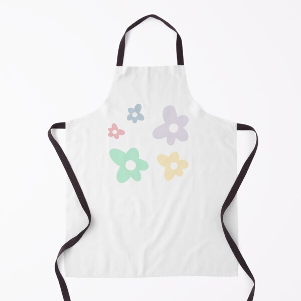 Item preview, puffy flowers - pastel colorway designed and sold by whitneyconner.