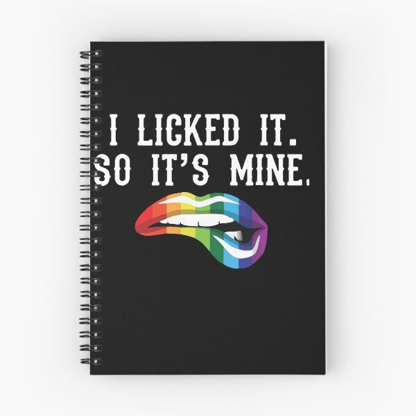 Item preview, I-Licked-it-so-It's-Mine-LGBT-Pride-Parade designed and sold by BuddeQuartz.
