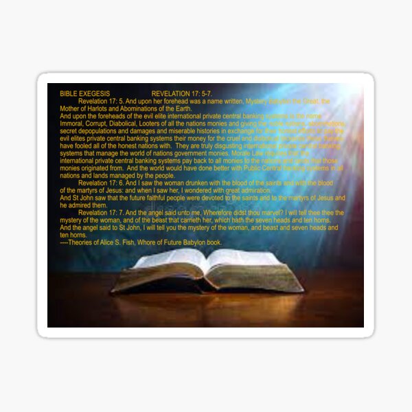 Revelation 7:17 Christian Bible Scripture Stickers