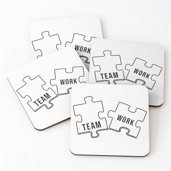 Item preview, Team Work Puzzle designed and sold by VerboShop.