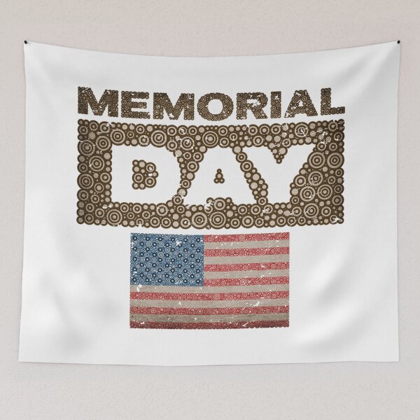 Item preview, MEMORIAL DAY & FLAG designed and sold by Pierre Bernard Jr.