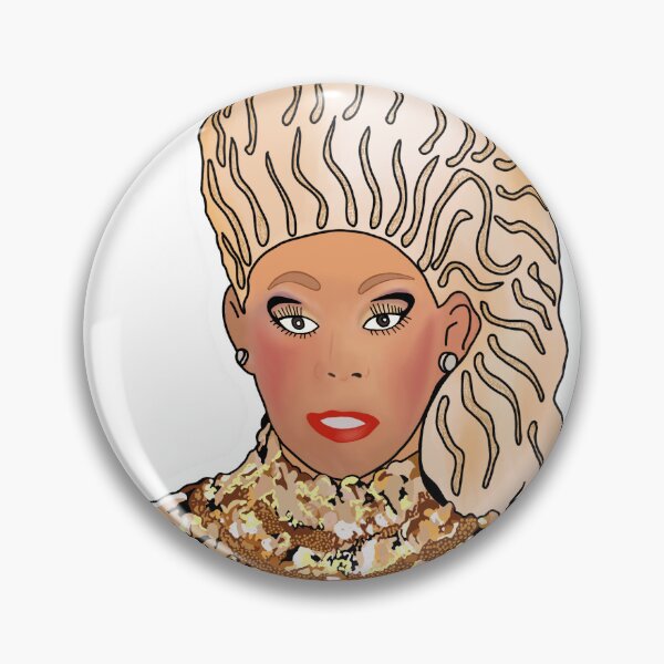 Item preview, RuPaul Ornament designed and sold by HappyHappyJoJo.