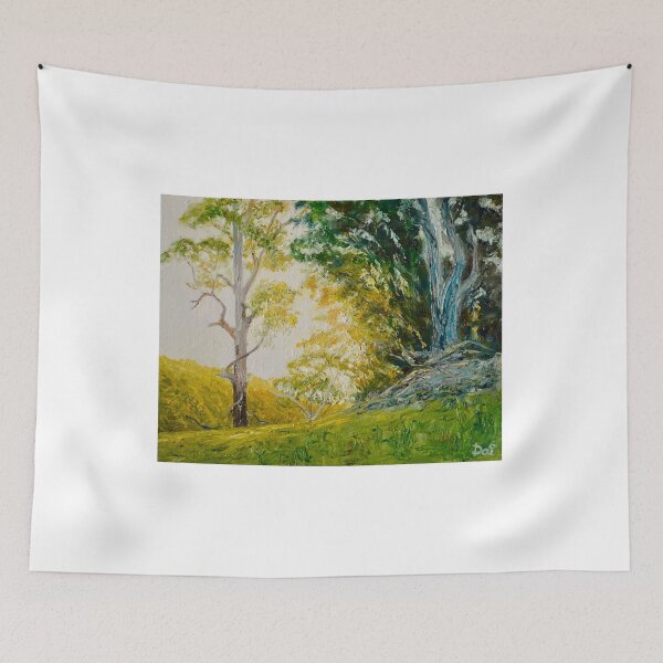Item preview, The Valley at Sunset designed and sold by Dai Wynn Fine Art.