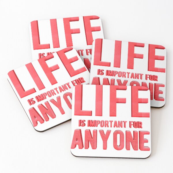 Item preview, Life is important for anyone designed and sold by UniqueLover.
