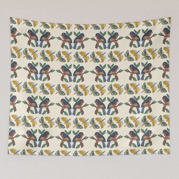 Item preview, Bird and Dragonfly designed and sold by IdinDesignShop.