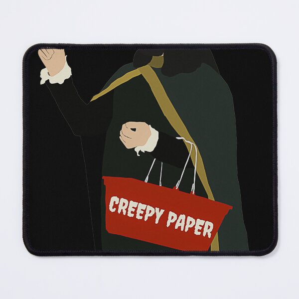 Item preview, Creepy Paper - Nandor - What We Do In the Shadows Digital Art Sticker designed and sold by Cloehtoneg.