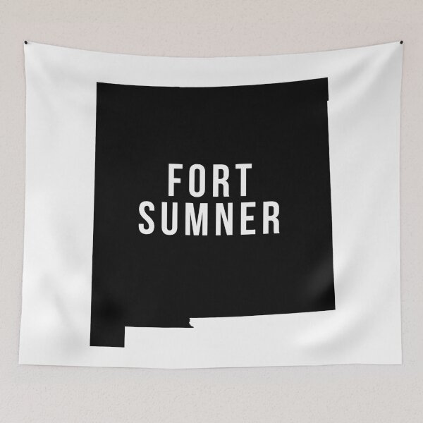 Item preview, Fort Sumner, New Mexico Silhouette designed and sold by CartoCreative.