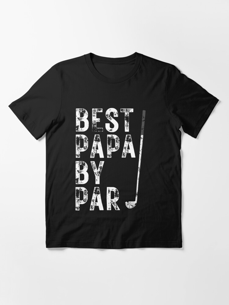 Mens Best Grandpa By Par Tshirt Funny Golf Fathers Day Sports Lover  Hilarious Saying Tee (Dark Heather Grey) - 3XL Graphic Tees