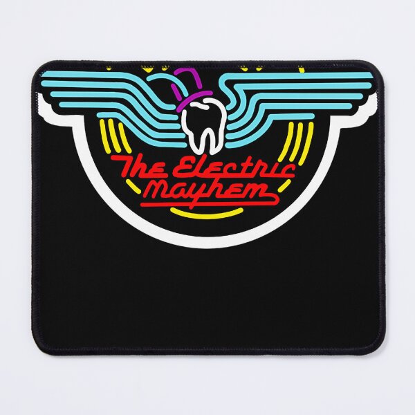 Item preview, Electric Mayhem (Black) Sticker designed and sold by Alexandeepeda.