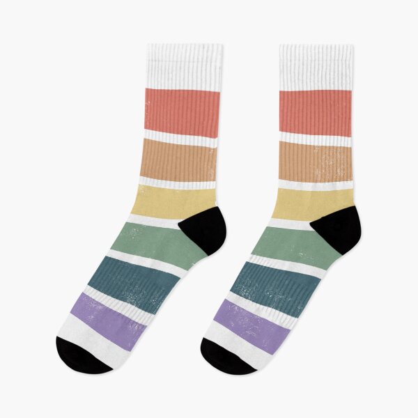 Item preview, Retro Rainbow Horizontal Stripe designed and sold by autumnologyart.