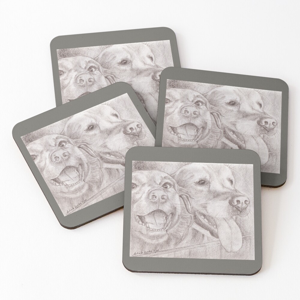 Item preview, Coasters (Set of 4) designed and sold by artbyaud.