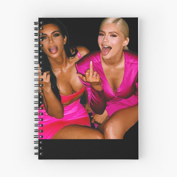 Item preview, KIM AND KYLIE x MIDDLE FINGERS Sticker designed and sold by Clorindaulson.
