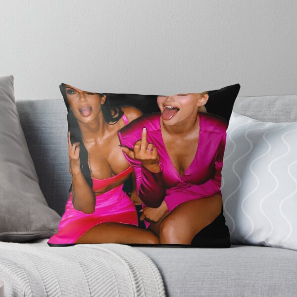 Item preview, KIM AND KYLIE x MIDDLE FINGERS Sticker designed and sold by Clorindaulson.