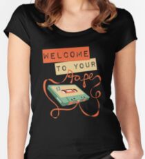 Welcome to Your Tape Women's Fitted Scoop T-Shirt