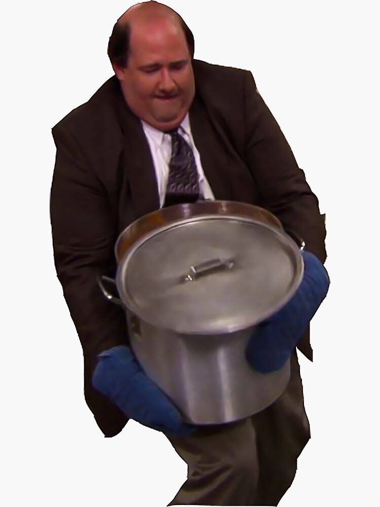 "The Office Kevin Spills his Chili The Office" Sticker for Sale by