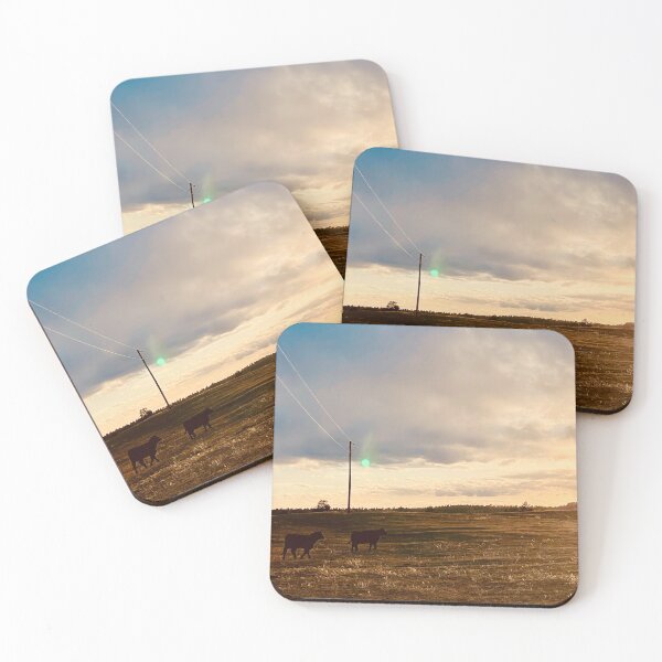 Item preview, Cows at Dusk designed and sold by Kaydileigh.