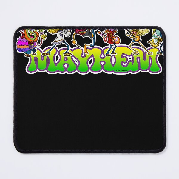 Item preview, Groovy Mayhem Sticker designed and sold by Alexandeepeda.