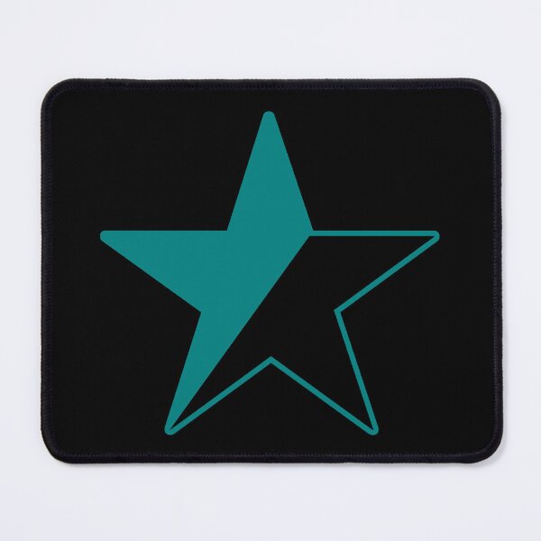 Item preview, Anarchist Star--Black & Teal designed and sold by SCHPiDAUU.