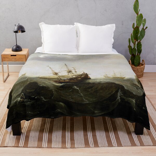 Item preview, A Ship in a Rough Sea By Cornelisz Verbeecq designed and sold by Amanda1775.
