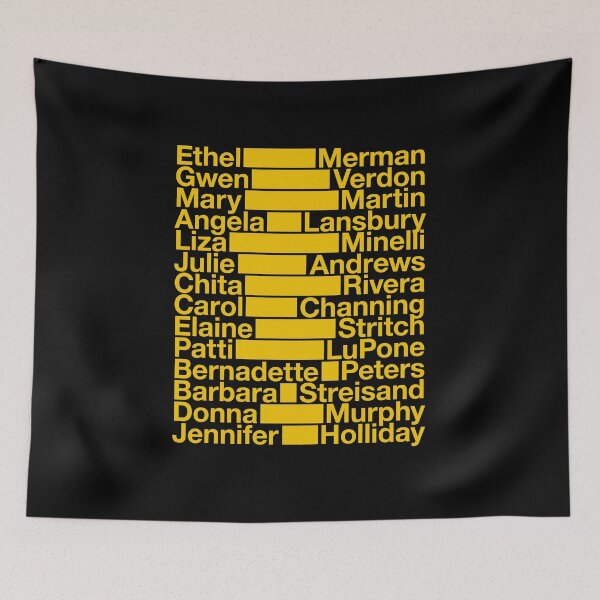 Item preview, Broadway Musical Theatre Divas designed and sold by musicalthreads.