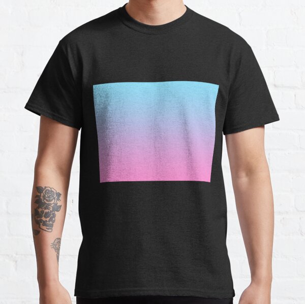 Pink Blue Gradient T-Shirts for Sale