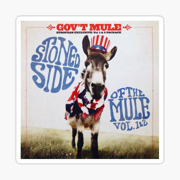 Item preview, Gov't Mule stoned side of the mule vol1 2 designed and sold by KennethLarson45.