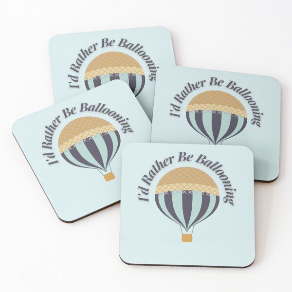 Item preview, I'd Rather Be Ballooning Hot Air Balloon designed and sold by StudioShine.