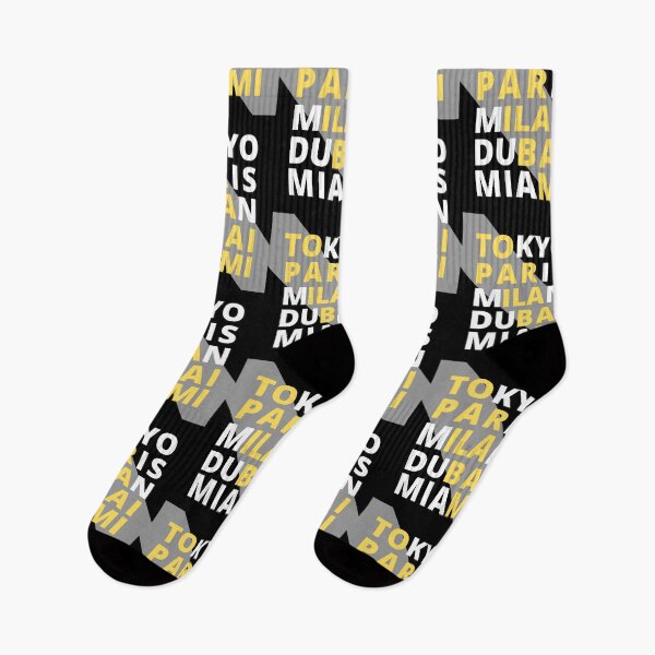 Item preview, 5 Cities (Tokyo, Paris, Milan, Dubai, Miami). designed and sold by JockArts.