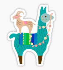 Llama Fun Sticker