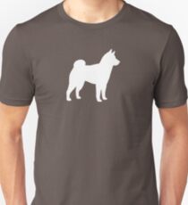 Shiba Inu Silhouette (n) Slim Fit T-Shirt