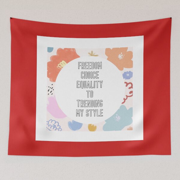 Item preview, Freedom, Choice, Equality and Trending designed and sold by Inspieation.