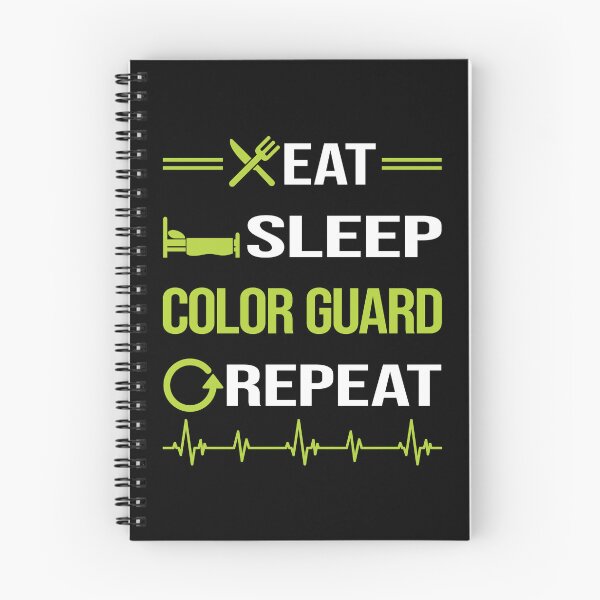 Item preview, Funny Eat Sleep Repeat Color Guard Colorguard designed and sold by HappyTshirt1239.