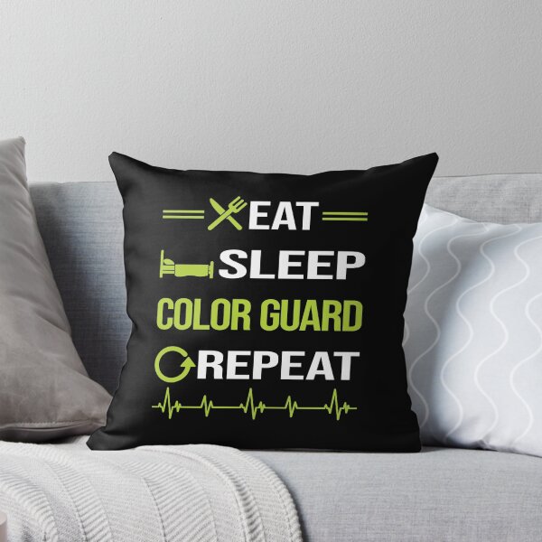 Item preview, Funny Eat Sleep Repeat Color Guard Colorguard designed and sold by HappyTshirt1239.