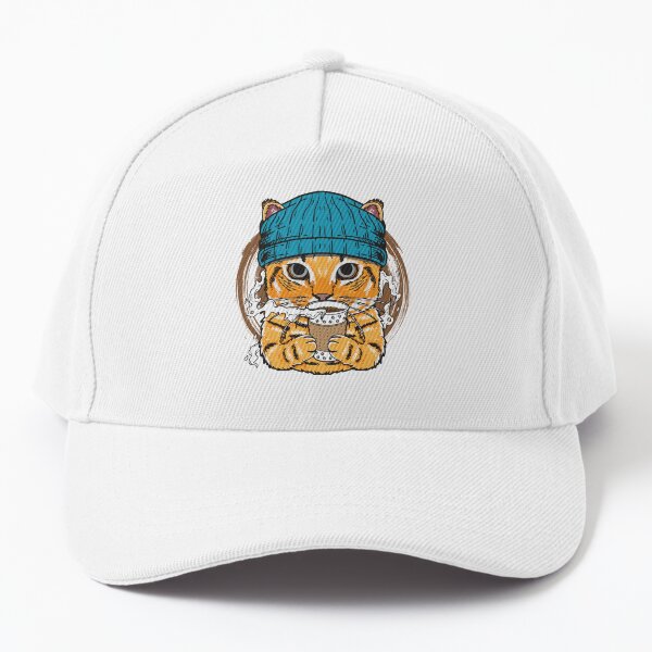 Item preview, Cooler Mr. Fluffy mit Kaffeetasse designed and sold by VerboShop.