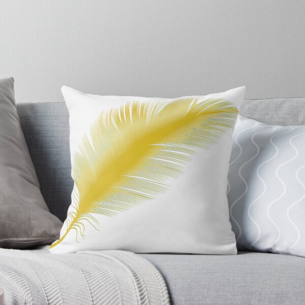 Item preview, pluma amarilla designed and sold by Eshan91.