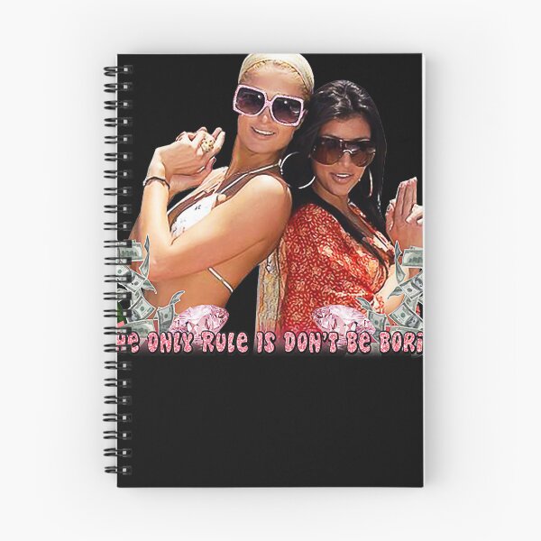 Item preview, Paris Hilton & Kim Kardashian - Don&x27;t Be Boring Sticker designed and sold by Clorindaulson.