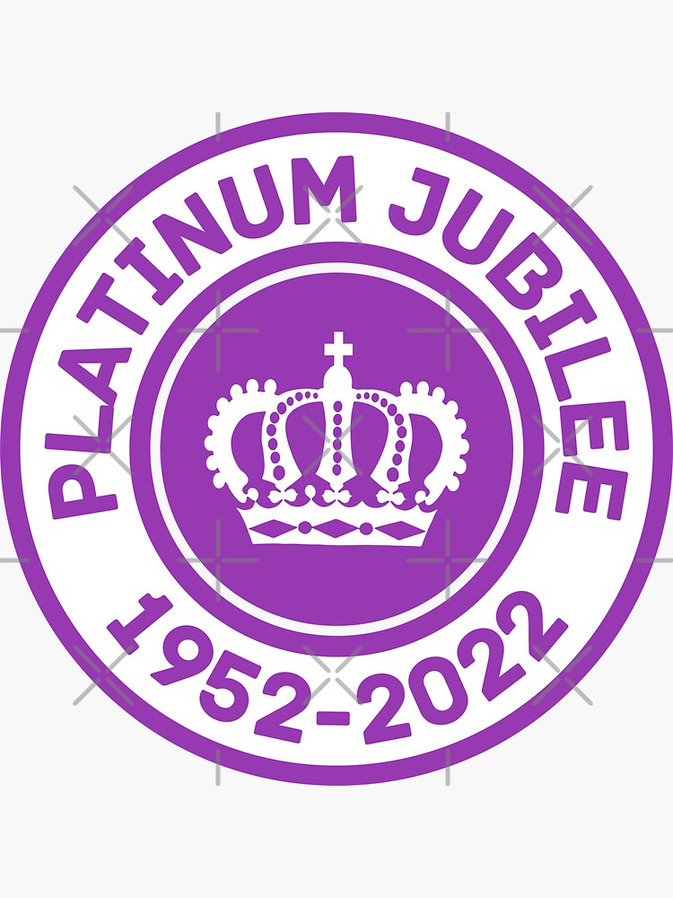 The Queen's PLATINUM Jubilee, 1952-2022, 70 Years, Queen Elizabeth II, Badge, Patch by milldogstation