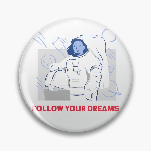 Item preview, SIGUE TUS SUEÑOS Chica Astronauta designed and sold by LargeShop.