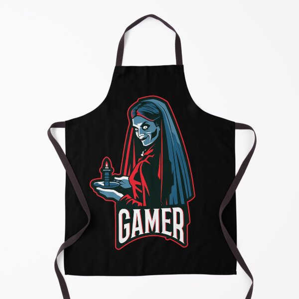 Item preview, Gamer with Horror Female Character designed and sold by PRIVARSHU.