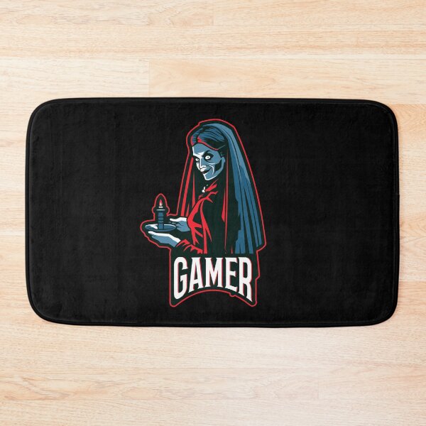 Item preview, Gamer with Horror Female Character designed and sold by PRIVARSHU.