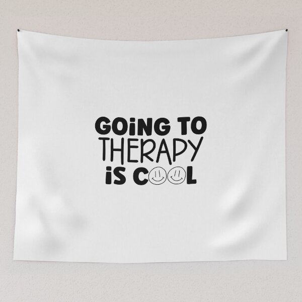 Item preview, Going To Therapy is Cool Mental Health Awareness designed and sold by miraipa.