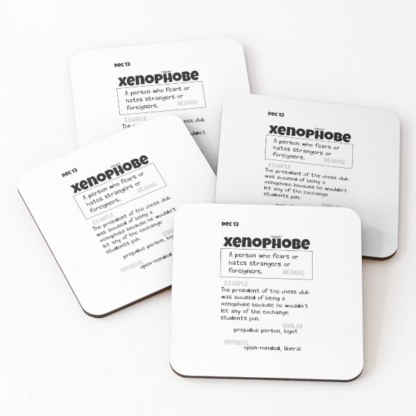 Item preview, December 13 Xenophobe designed and sold by Square Root of Squid.